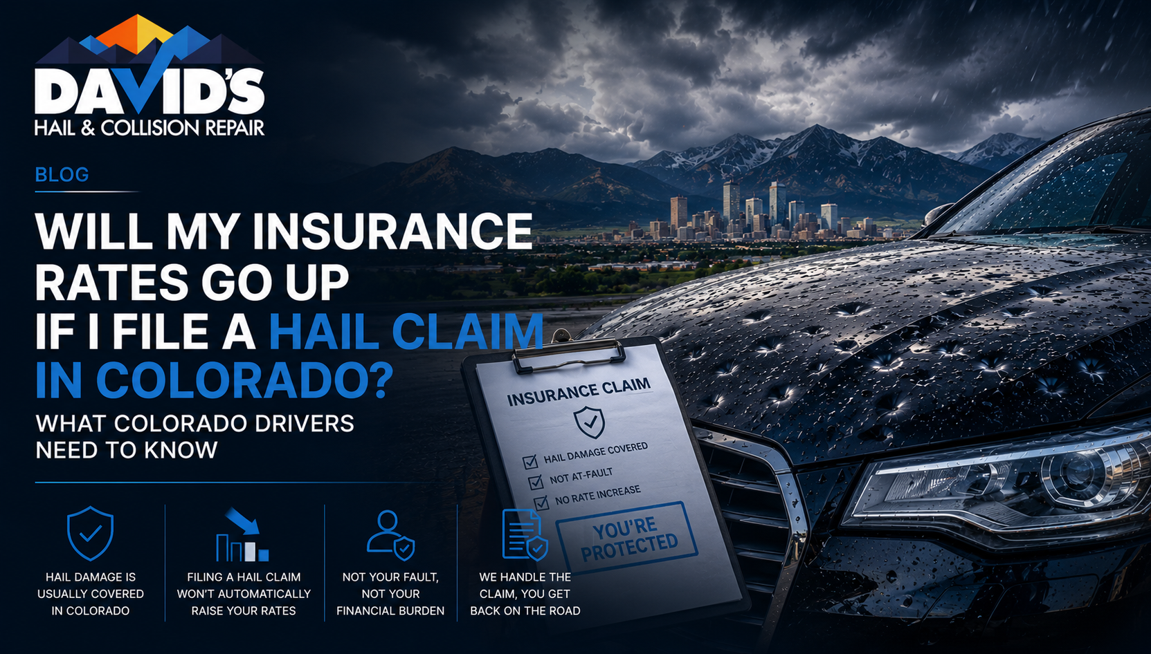 Will My Insurance Rates Go Up If I File a Hail Claim in Colorado?